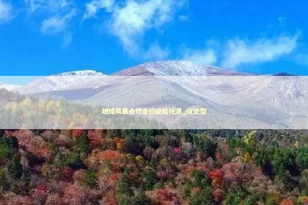 地缘风暴点燃金价避险狂潮_议论型