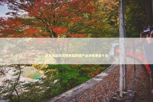 半导体超级周期来临韩国产业迎来黄金十年