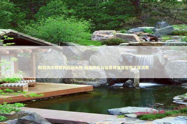 财政货币政策协同放大招 贴息优化与信用修复双管齐下促消费 新闻