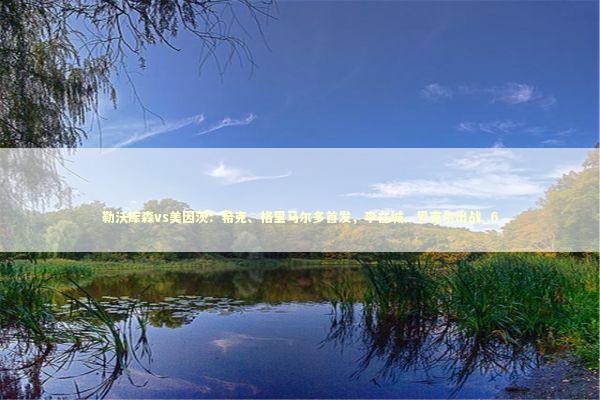 勒沃库森vs美因茨：希克、格里马尔多首发，李在城、贝克尔出战_6