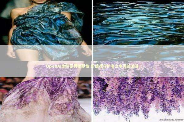 OpenAI奥特曼再搞事情 价值观守护者之争再起波澜 新闻